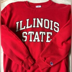 Champion Red Eco Authentic Sweatshirt